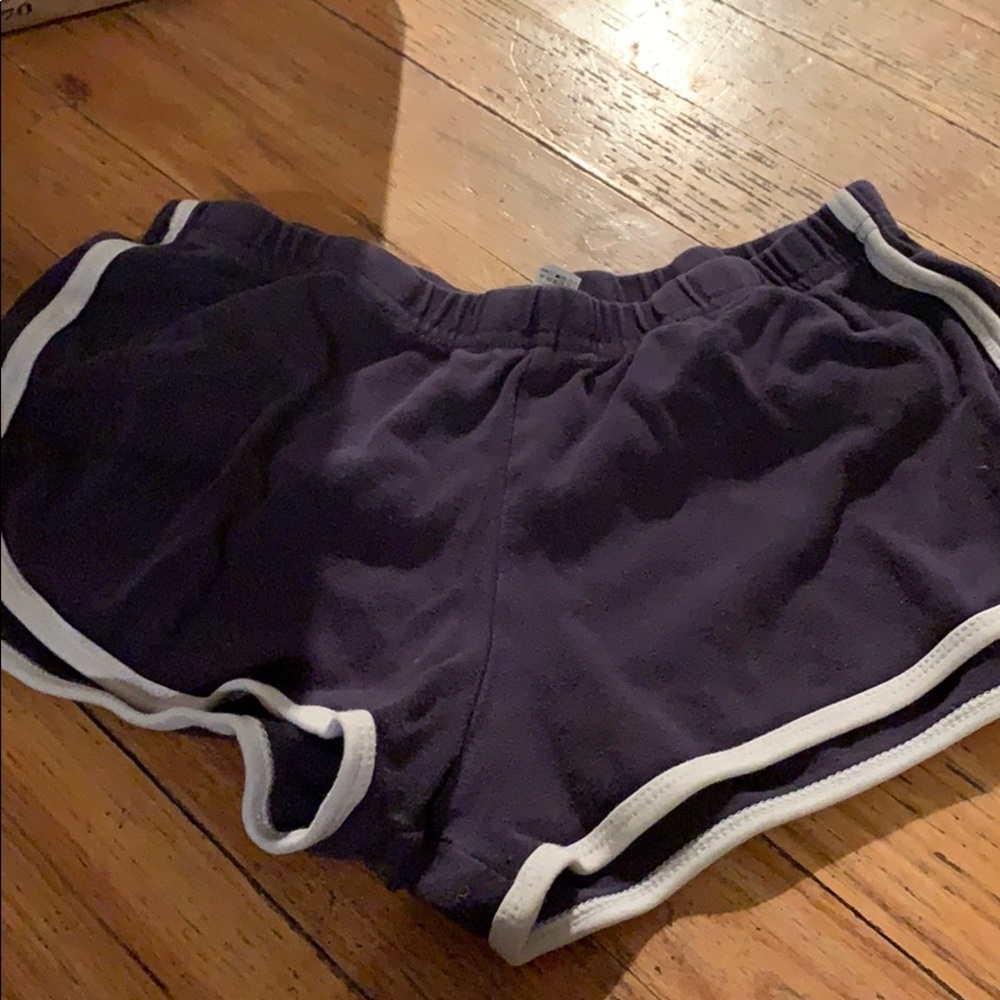 Blue shorts